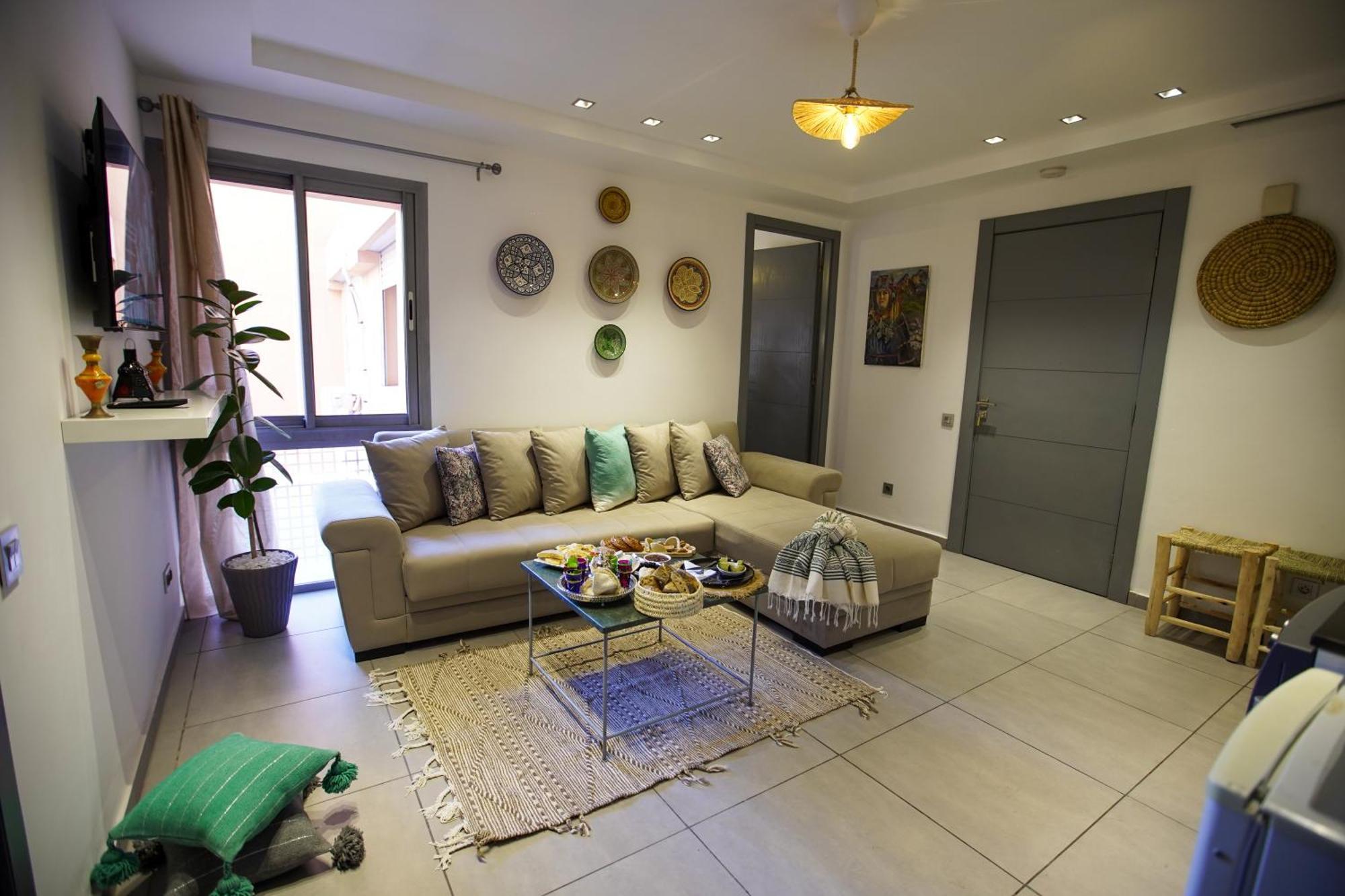 Lovely 2-Bedroom With Ac-Netflix-Nespreso Marrakesh Exterior foto